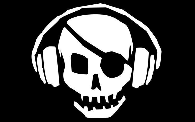 череп, пираты, роджер, piratebay, skull, pirates, roger