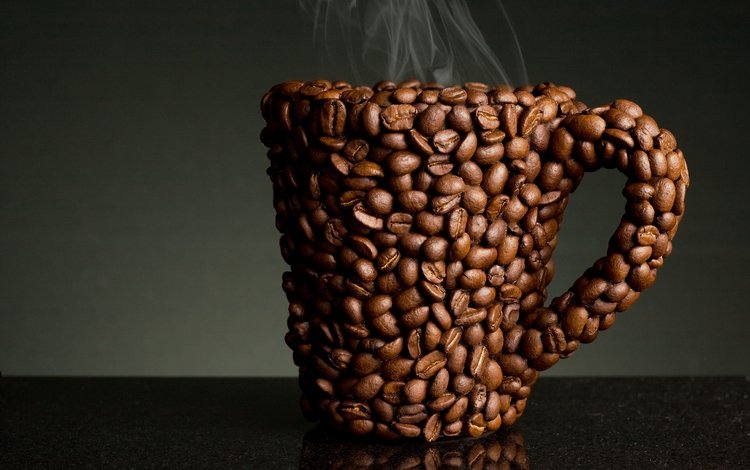 кофе, кружка, кофейные зерна, coffee, mug, coffee beans