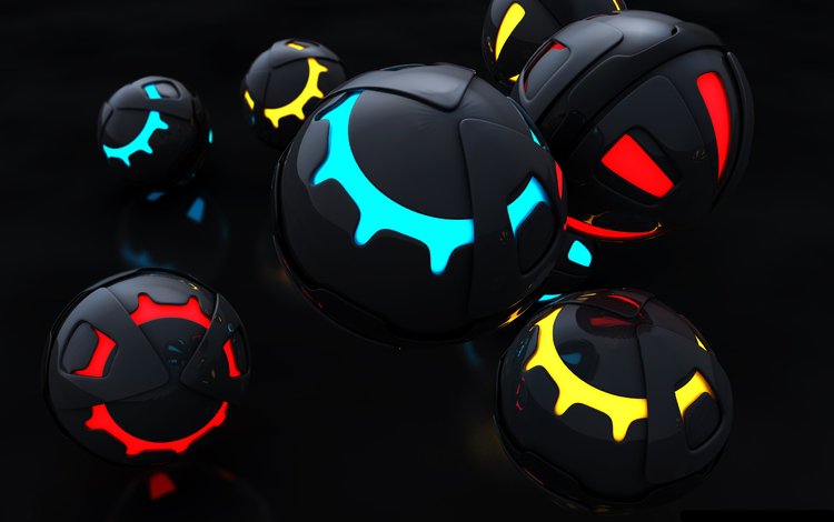 шары, цвета, сферы, spherotrops, balls, color, sphere