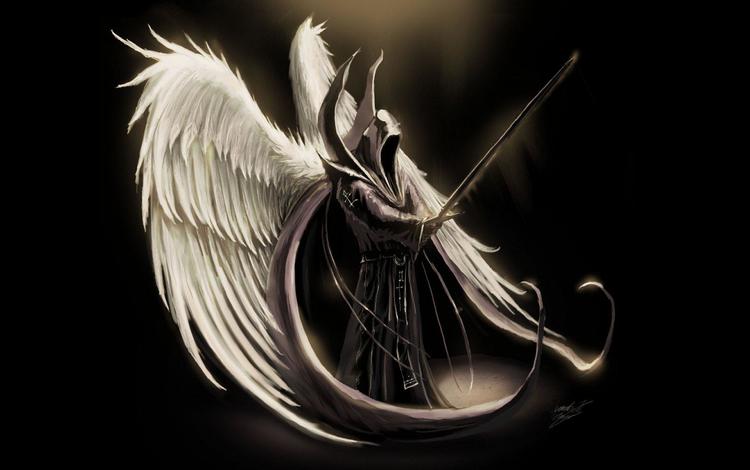 оружие, меч, крылья, ангел, weapons, sword, wings, angel