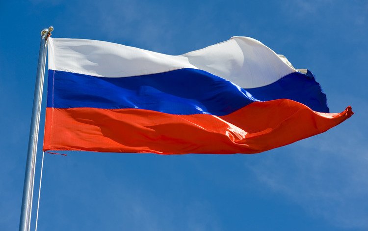 небо, россия, флаг, the sky, russia, flag