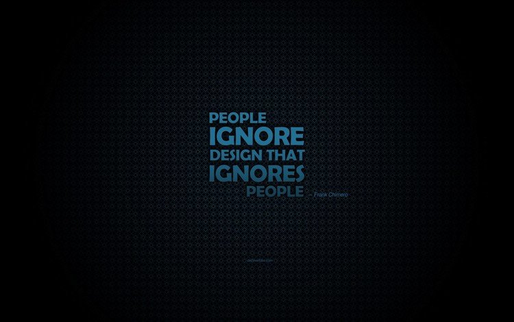 дизайн, people ignore designe, frank chimero, design
