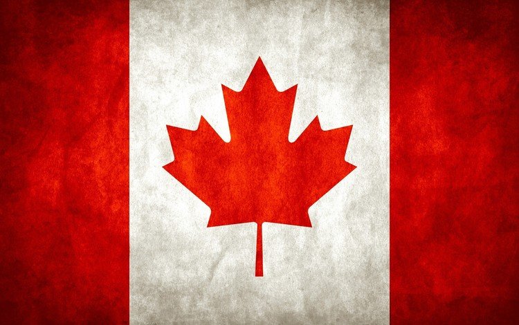 флаг, клен, канада, flag, maple, canada
