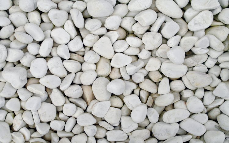 камни, галька, белая, stones, pebbles, white