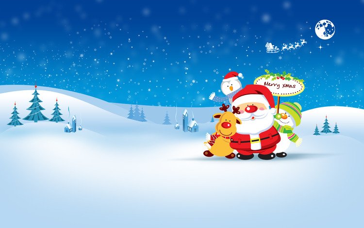 новый год, олень, зима, снеговик, пингвин, рождество, winter blues, учасники, санта, santa, new year, deer, winter, snowman, penguin, christmas, participants