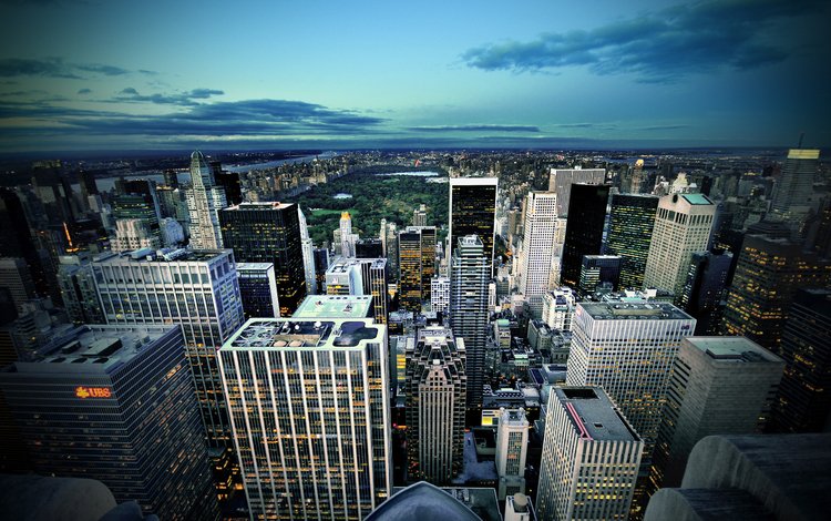 нью-йорк, манхеттен, обзор, new york, manhattan, overview