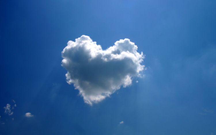 облако, сердце, синива, cloud, heart, siniva