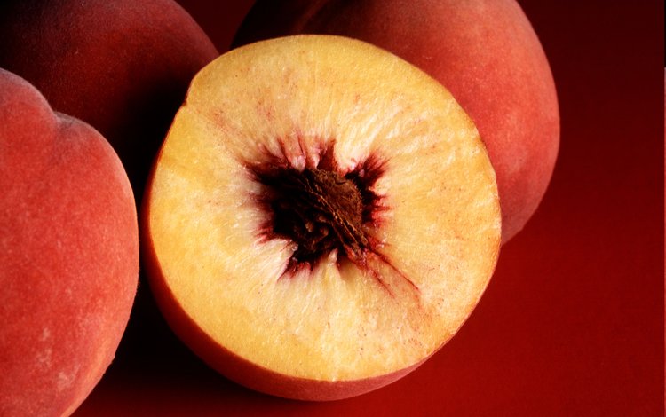 фрукты, красный, оранжевый, персик, fruit, red, orange, peach