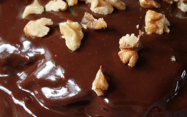 орехи, шоколад, шоколадная глазурь, грецкие орехи, nuts, chocolate, chocolate glaze, walnuts