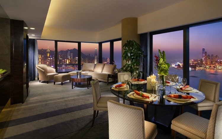отель, вид из окна, гонг конг, the hotel, the view from the window, hong kong