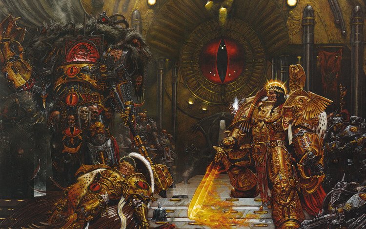 warhammer 40000, ересь хоруса, horus heresy, император, the horus heresy, the emperor