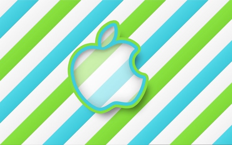 полосы, минимализм, эппл, strip, minimalism, apple