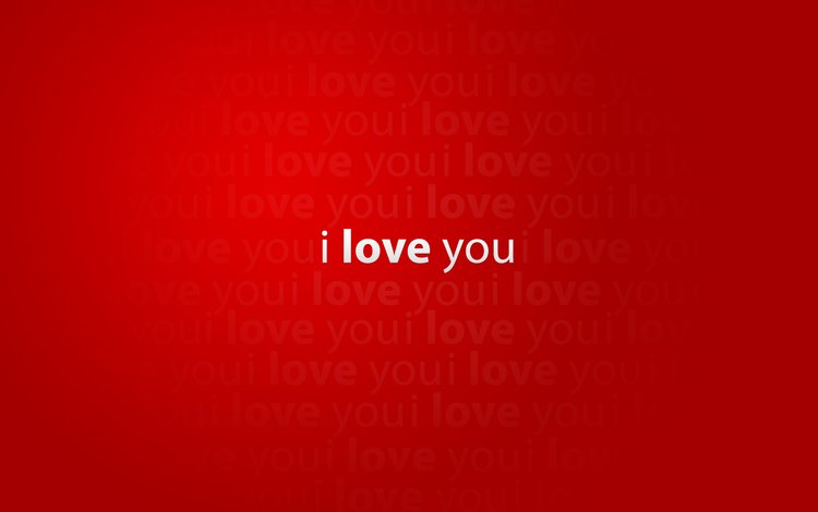 обои, настроение, слова, красный, креатив, любовь, краcный, minimalistic wallpapers, creative pictures, я люблю тебя, i love you, wallpaper, mood, words, red, creative, love