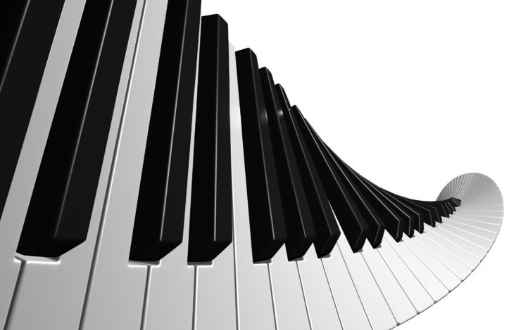 обои, музыка, черный, белый, пианино, клавиши, music wallpapers, wallpaper, music, black, white, piano, keys