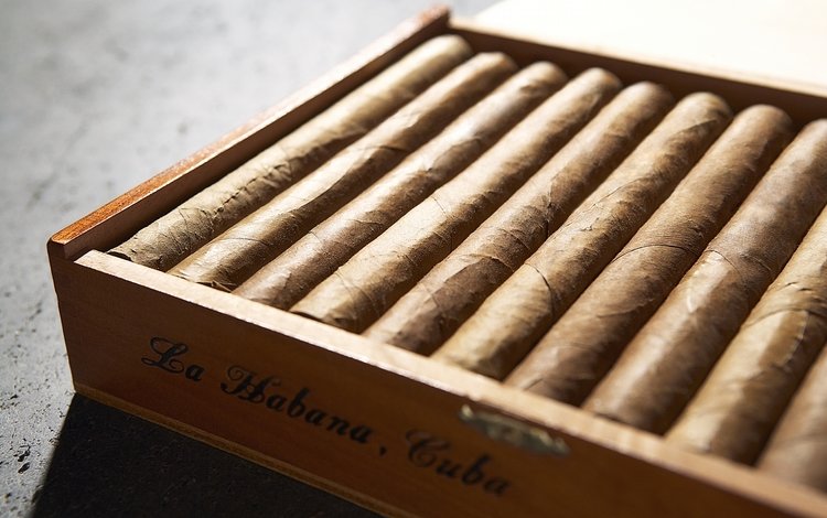 коробка, сигары, табак, кубинские сигары, box, cigars, tobacco, cuban cigars