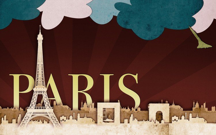башня, париж, tower, paris