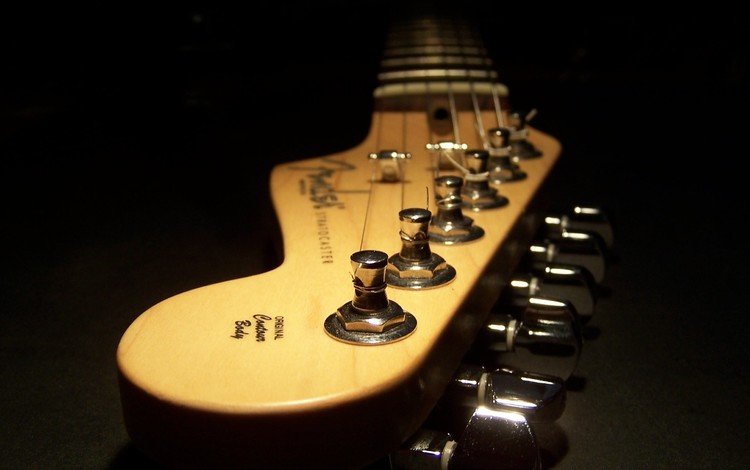 гитара, струны, темнота, музыкальный инструмент, guitar, strings, darkness, musical instrument