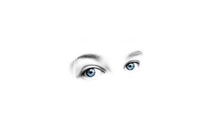 глаза, человек, белый фон, eyes, people, white background