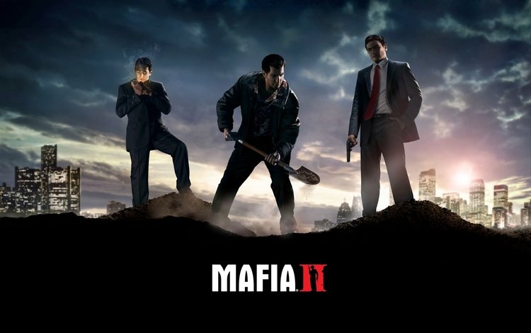 игры, мафия 2, wallpers, game, mafia 2
