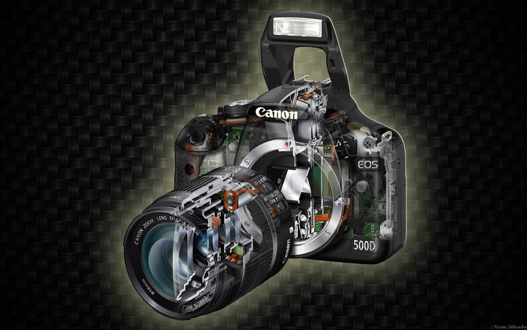 фотоаппарат, eos 500d, канон, the camera, canon