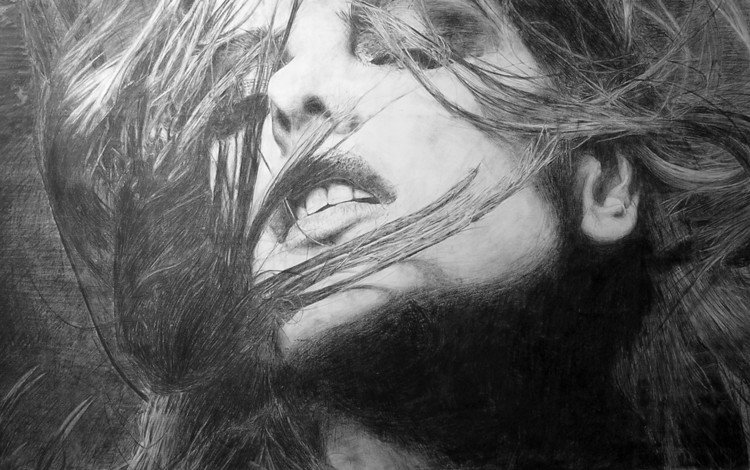 рисунок, черно-белая, карандашом, алессандра амброcио, figure, black and white, pencil, alessandra ambrosio