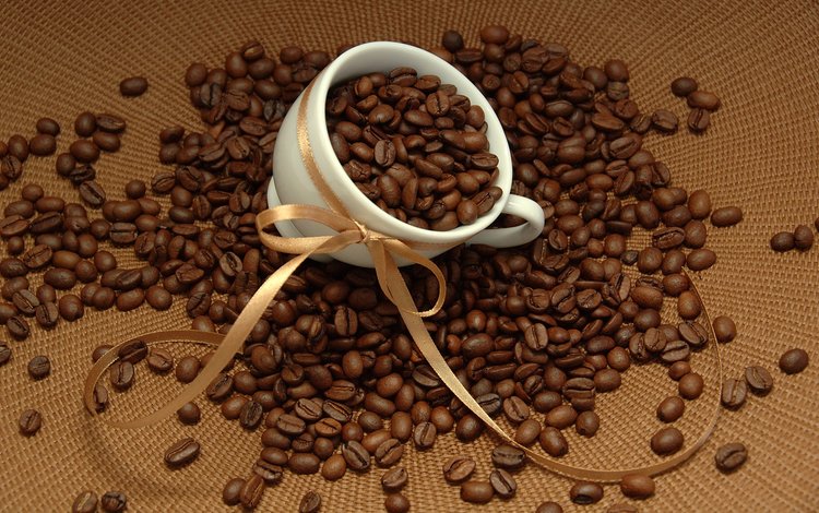 макро, еда, кофе, чашка, кофейные зерна, macro, food, coffee, cup, coffee beans