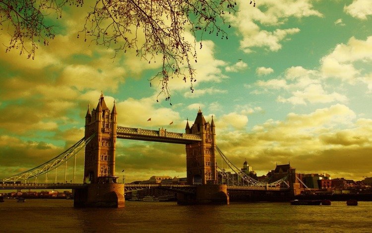 река, великобритания, лондон, темза, тауэрский мост, river, uk, london, thames, tower bridge