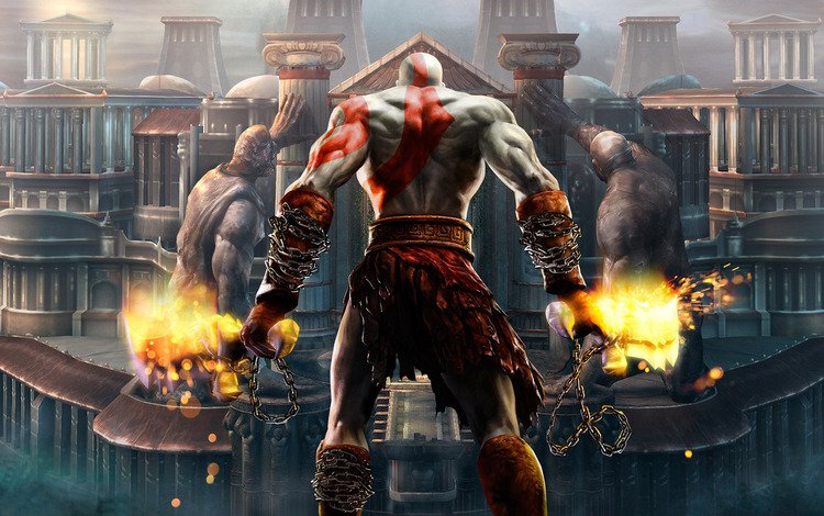 игры, бог войны, кратос, game, god of war, kratos