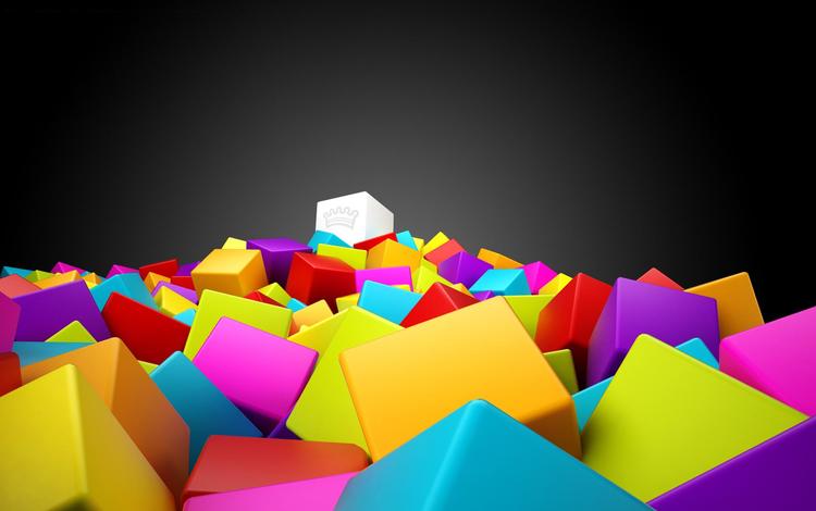 цвет, кубики, color, cubes