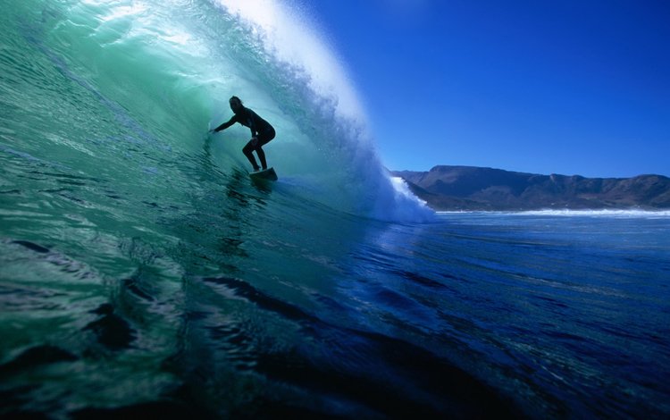 волна, океан, серфинг, серфингист, wave, the ocean, surfing, surfer