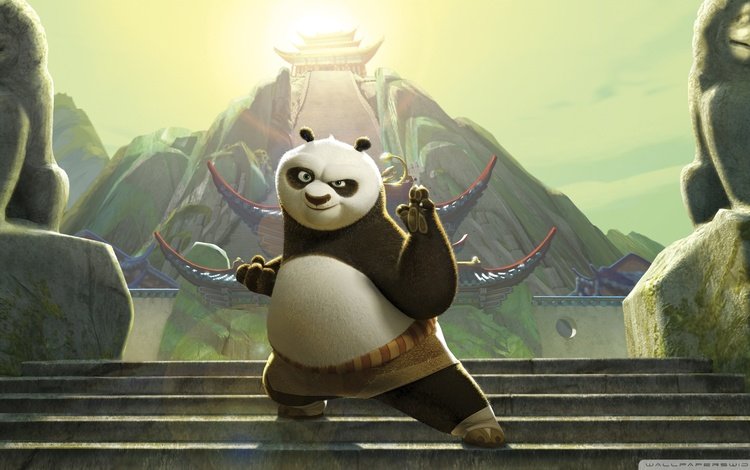 панда, кун-фу панда, panda, kung fu panda