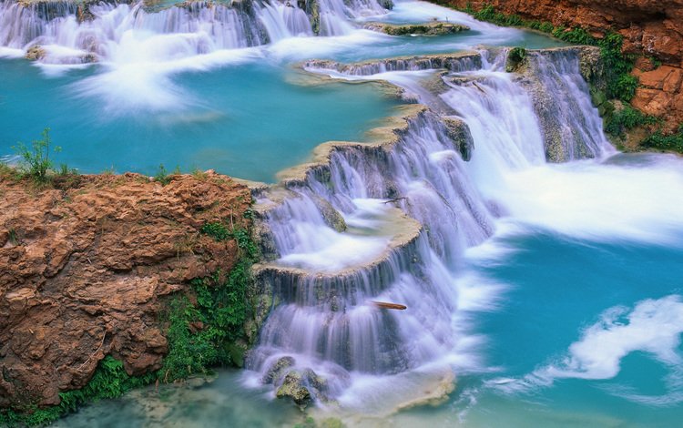 вода, река, камни, водопад, water, river, stones, waterfall