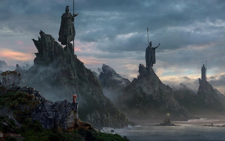 властелин колец, sarel theron - iron bay, the lord of the rings