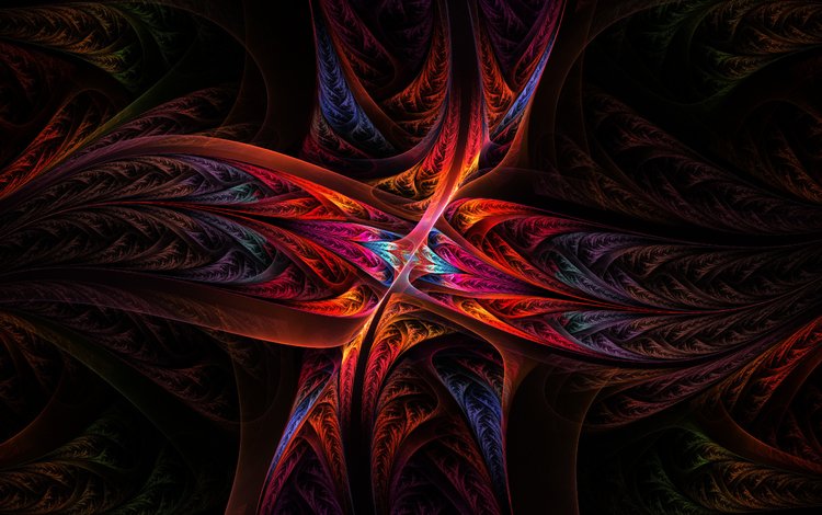фон, узор, цвет, фрактал, background, pattern, color, fractal