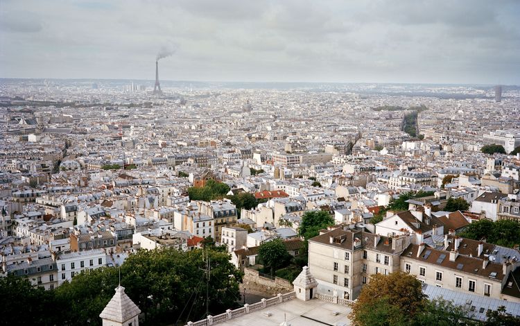 вид сверху, дома, париж, франция, крыши, the view from the top, home, paris, france, roof