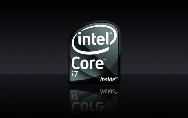 логотип, процессор, core, интел, i7, внутри, logo, processor, intel, inside