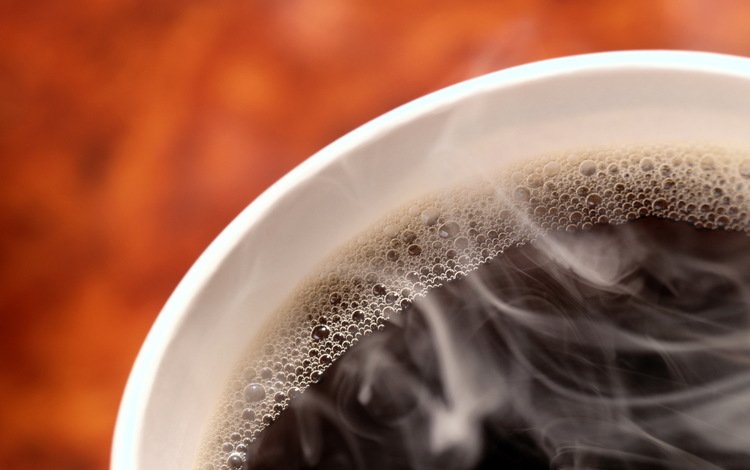кофе, черный, чашка, бодрость, горячий, крупным планом, coffee, black, cup, vigor, hot, closeup