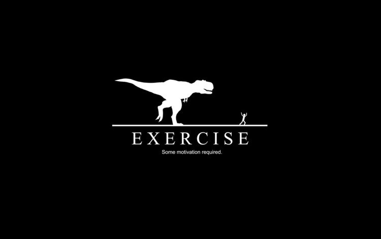 динозавр, мотивация, упражнение, dinosaur, motivation, exercise
