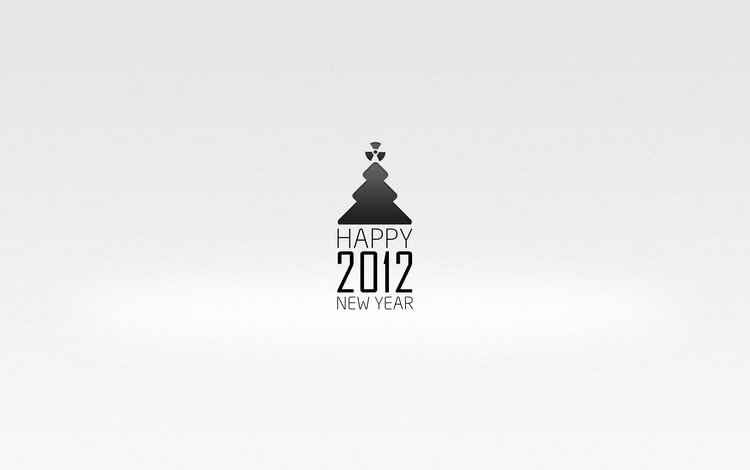 новый год, елка, минимализм, праздник, 2012 год, new year, tree, minimalism, holiday, 2012