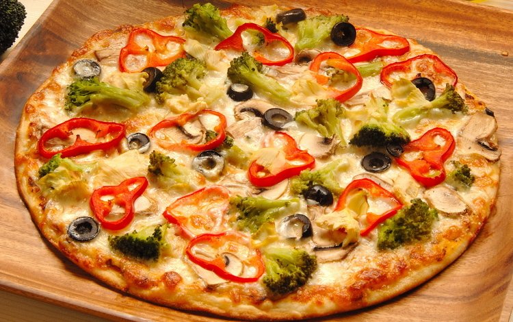 зелень, вкусно, пицца, пища, сытно, еди, greens, delicious, pizza, food, satisfying, edi