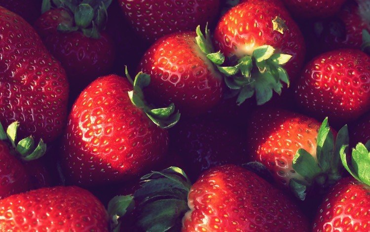 макро, еда, клубника, ягоды, macro, food, strawberry, berries
