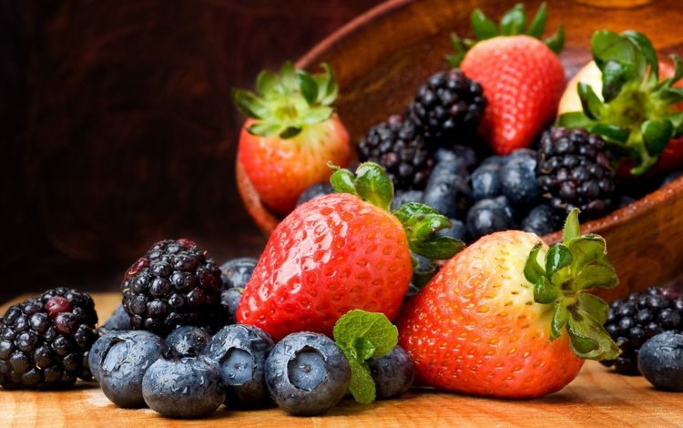 фрукты, клубника, ягоды, натюрморт, fruit, strawberry, berries, still life