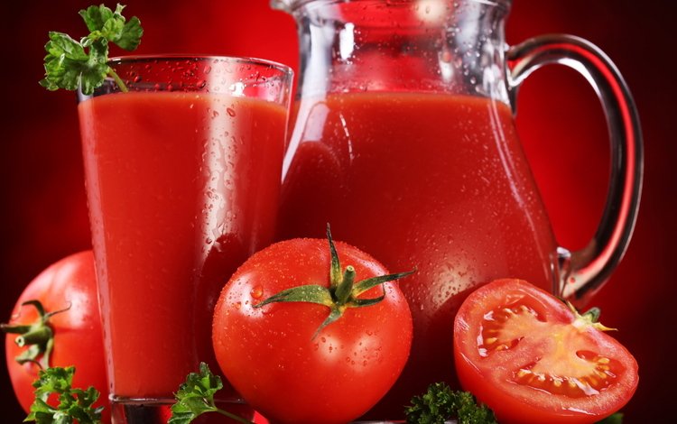 красный, томаты, сок, red, tomatoes, juice