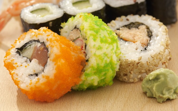 еда, рыба, рис, суши, rice, васаби, кунжут, food, fish, figure, sushi, wasabi, sesame