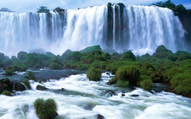 природа, пейзаж, водопад, водопады игуасу, nature, landscape, waterfall, iguazu falls