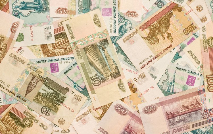 текстура, деньги, купюры, рубли, texture, money, bills, rubles