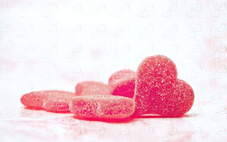 конфеты, сладкое, сахар, мармелад, мармеладные сердечки, candy, sweet, sugar, marmalade, gummy hearts