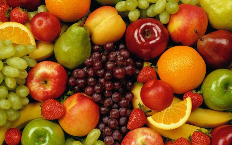виноград, фрукты, яблоки, апельсины, клубника, ягоды, груши, grapes, fruit, apples, oranges, strawberry, berries, pear