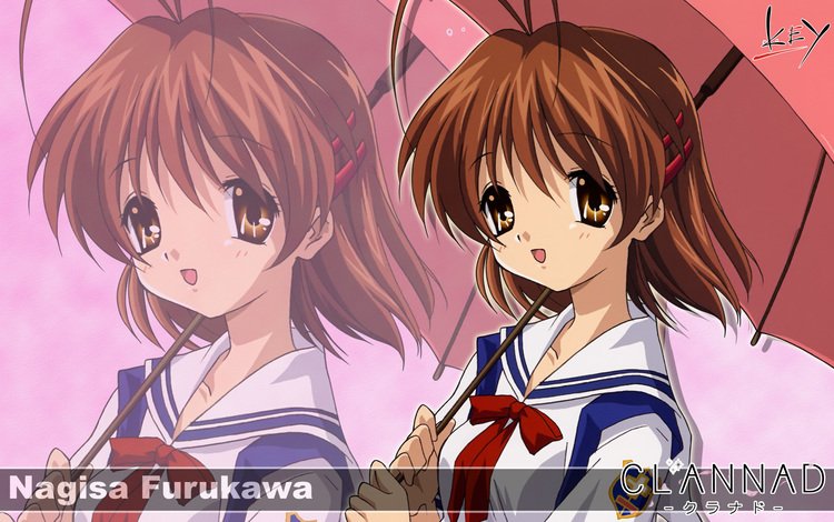 clannad, furukawa nagisa, клавиша, key