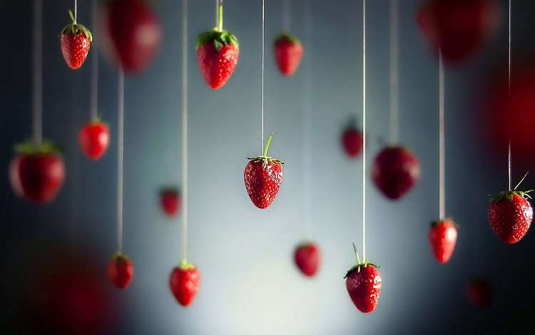 ягода, клубника, berry, strawberry